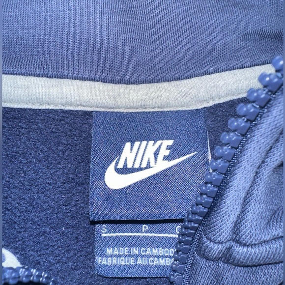 Nike Dri-Fit Fleece Zip Up Jacket - Picture 4 of 4